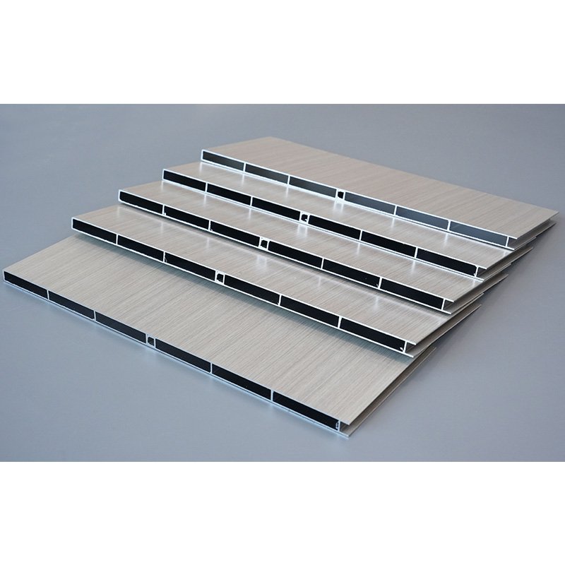 10mm 125 laser welding full-panel Factory wholesale all-aluminum furniture aluminum plate wine cabinet closet splicing aluminum plate profile