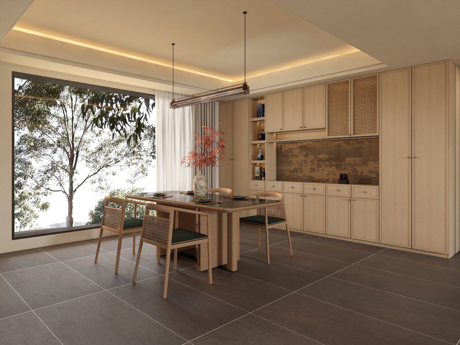 宋氏美学餐边柜魅影秋风2506