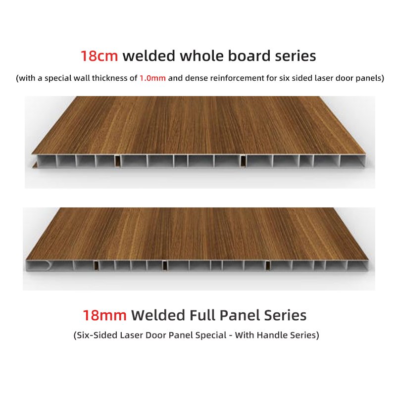 18cm welded whole board series (with a special wall thickness of 1.0mm and dense reinforcement for six sided laser door panels)